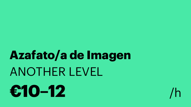Azafato/a de Imagen