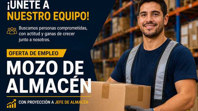 Mozo/a de Almacén
