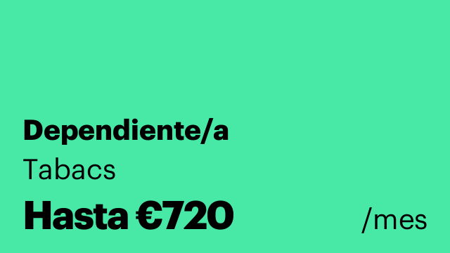 Dependiente/a