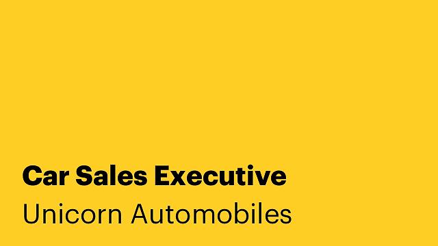 Car Sales Executive