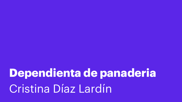 Dependienta de panaderia