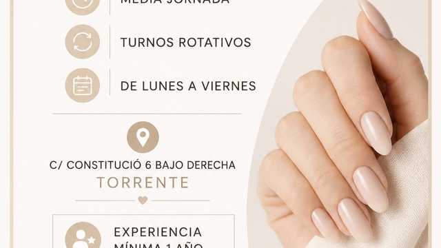 Técnica uñas gel semipermanente pedicura