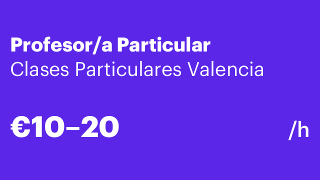 Profesor/a Particular