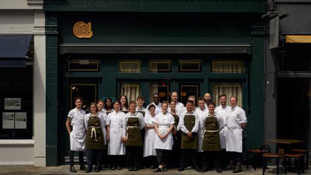 Waiter at 64 Goodge Street