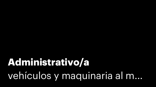 Administrativo/a