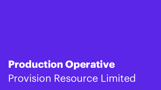Production Operative