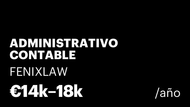 ADMINISTRATIVO CONTABLE