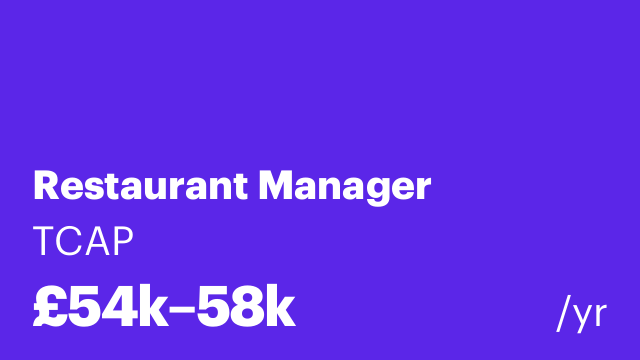 Restaurant Manager