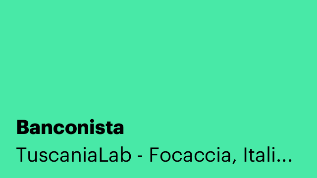 Banconista