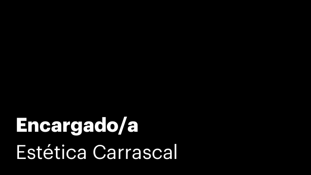 Encargado/a