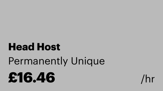 Head Host