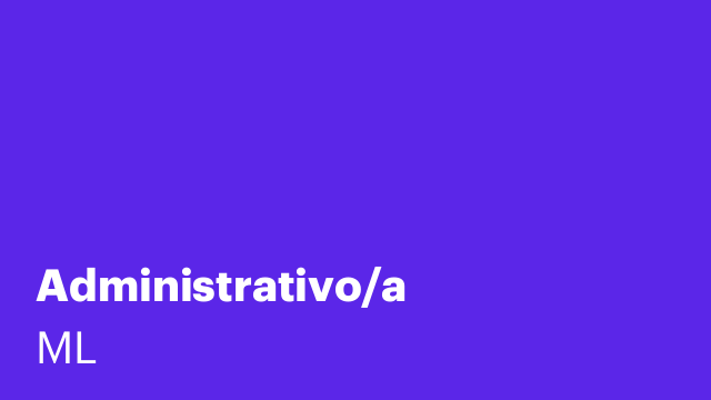 Administrativo/a