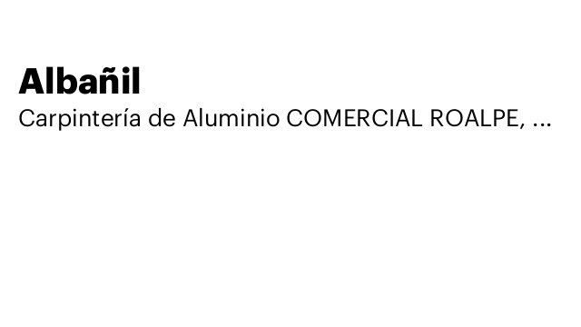 Albañil