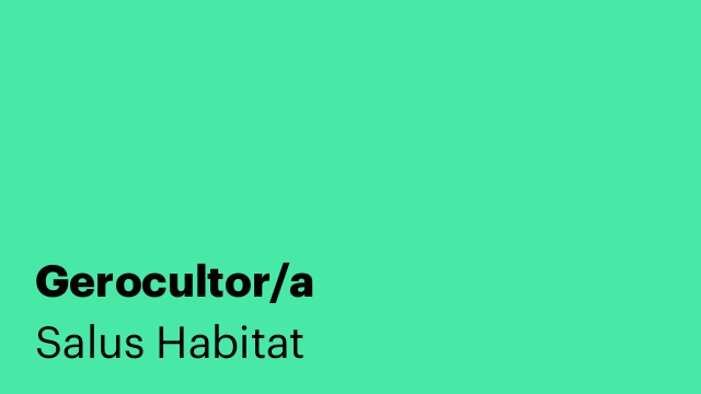 Gerocultor/a