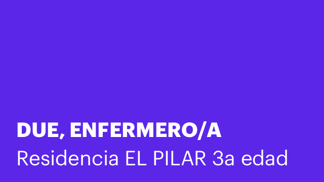 DUE, ENFERMERO/A