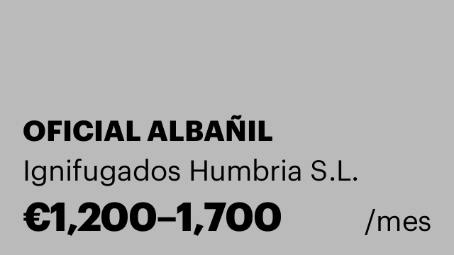 OFICIAL ALBAÑIL