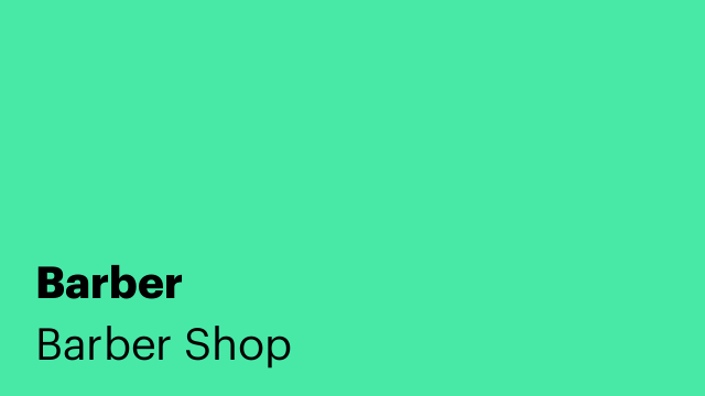 Barber