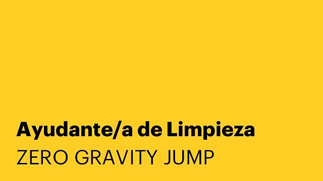 Ayudante/a de Limpieza