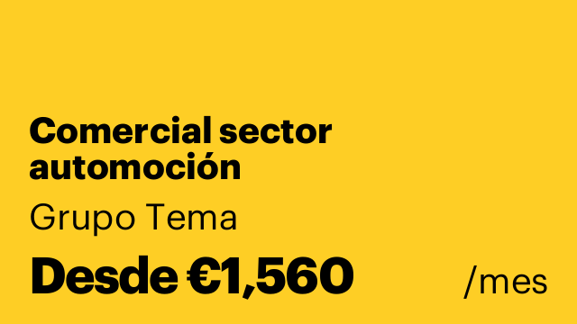 Comercial sector automoción