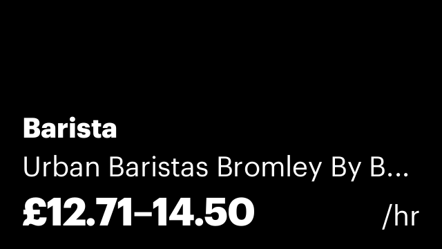 Barista