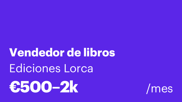 Vendedor de libros