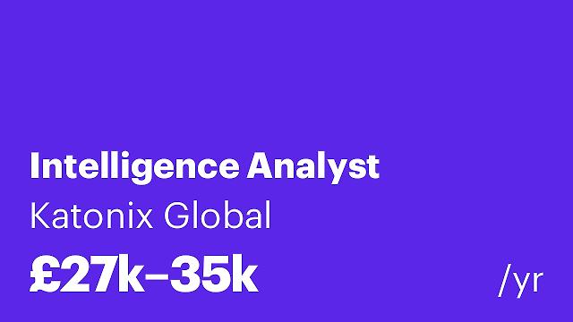 Intelligence Analyst