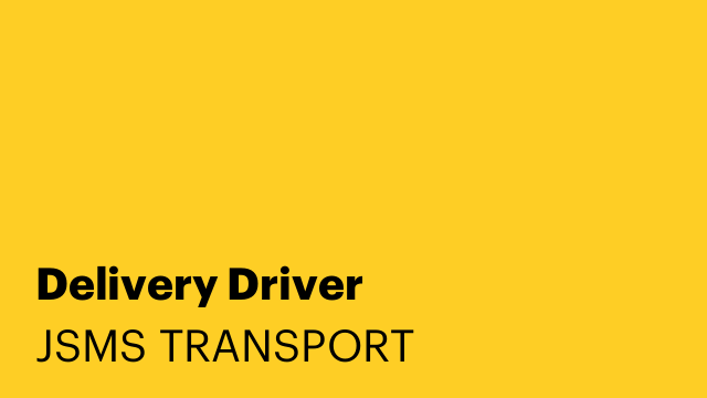 Delivery Driver