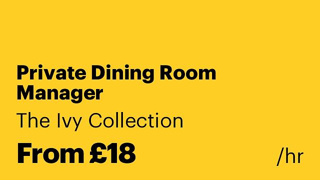 Private Dining Room Manager
