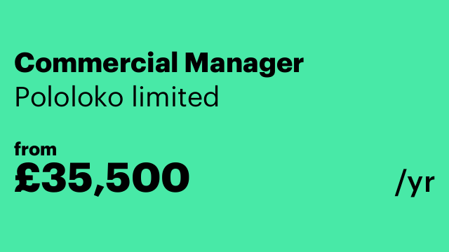 Commercial Manager