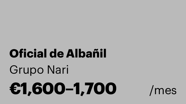 Oficial de Albañil