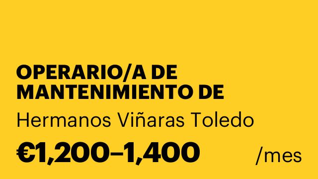 OPERARIO/A DE MANTENIMIENTO DE INSTALACIONES – MANITAS POLIVALENTE