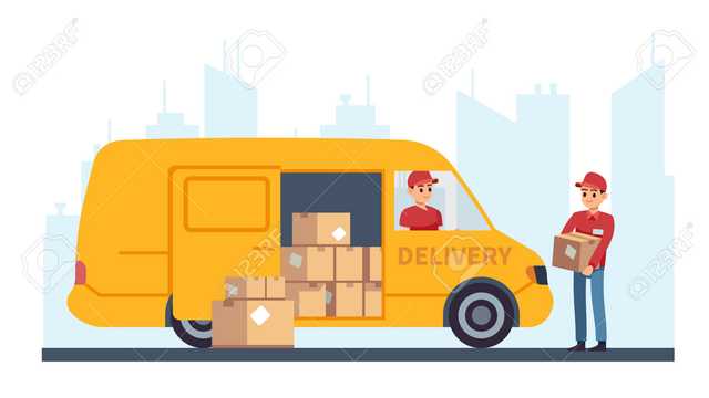 Conductor repartidor furgoneta