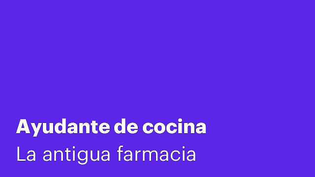 Ayudante de cocina