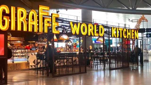 Friegaplatos – Restaurante Giraffe (Aeropuerto de Málaga)