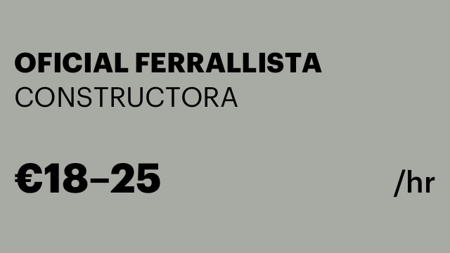 OFICIAL FERRALLISTA