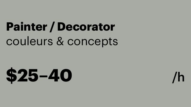 Painter / Decorator