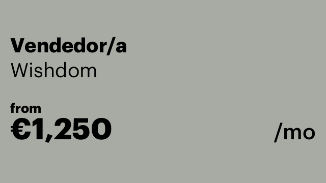 Vendedor/a