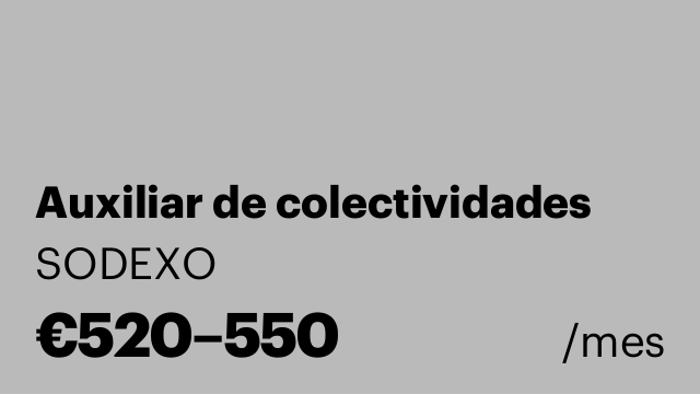 Auxiliar de colectividades