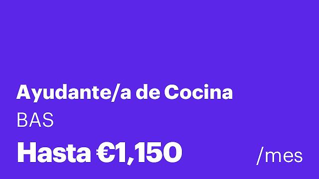 Ayudante/a de Cocina