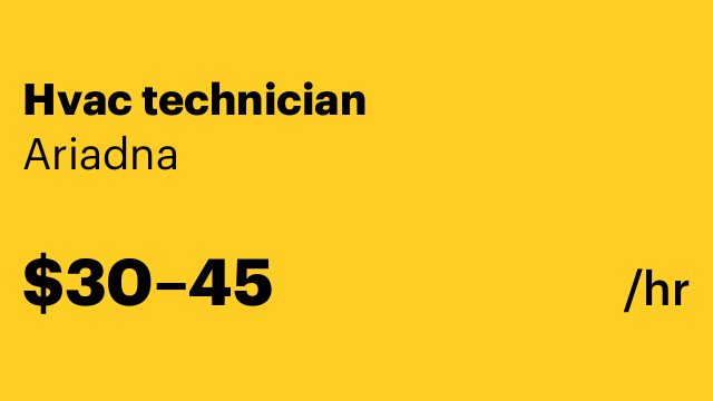 Hvac technician