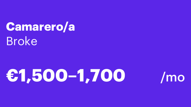 Camarero/a
