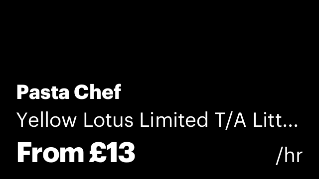 Pasta Chef