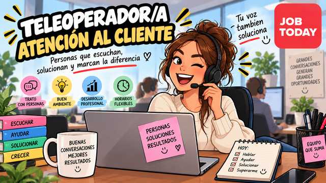 Teleoperador/a Atención al Cliente