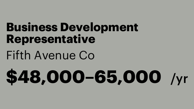 Business Development Representative