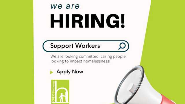 Support Worker, Homeless Charity