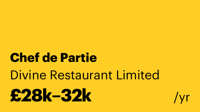 Chef de Partie