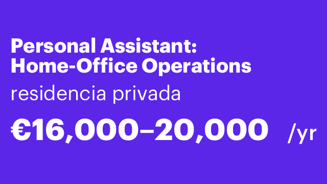 Personal Assistant: Home-Office Operations