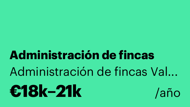 Administración de fincas