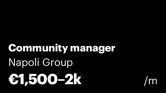 Community manager