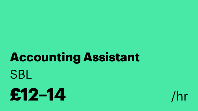 Accounting Assistant